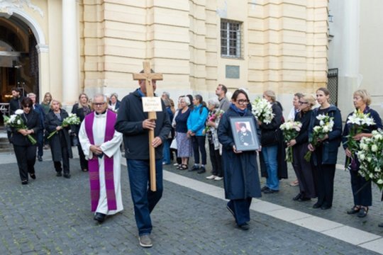 Jautrus atsisveikinimas su V. Palčinskaite: „Visada buvo pilna gyvybės ir gyvenimo“