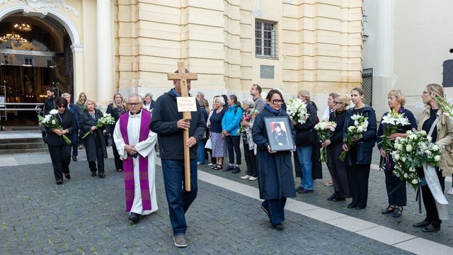 Jautrus atsisveikinimas su V. Palčinskaite: „Visada buvo pilna gyvybės ir gyvenimo“