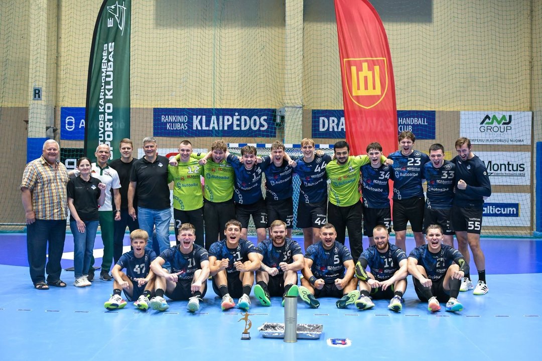 „Dragūno“ rankininkai pergalingai pradėjo sezoną: triumfavo tarptautiniame turnyre