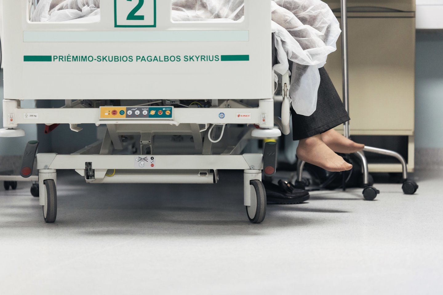 Santaros klinikų priėmimo-skubios pagalbos skyrius<br>A. Ufarto/ELTA nuotr.