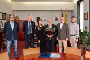 Kaunas pagerbė Maestro Constantine Orbelian: įteiktas 1-ojo laipsnio Santakos garbės ženklas