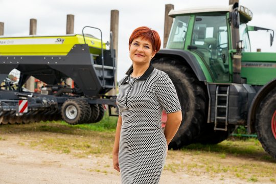 Jūratė Kuktienė: „Kita moteris norėtų žiedo, o man reikia traktoriaus“