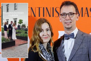 Seimo narys Vytautas Kernagis vedė mylimąją: vestuvėms pasirinko ypatingą dieną