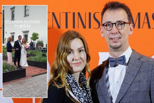 Seimo narys Vytautas Kernagis vedė mylimąją: vestuvėms pasirinko ypatingą dieną