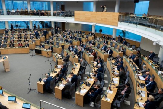 Nusikalstamos veikos Seimo kanceliarijoje neįžvelgia: svarstys, ar keisti tvarką, kad nekiltų rizikų
