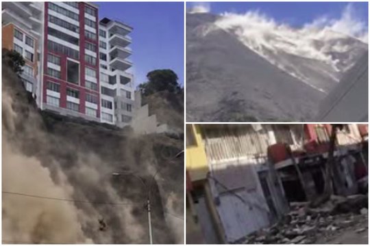 Galingas žemės drebėjimas supurtė Peru: sugriauti pastatai, skaičiuojami sužeistieji