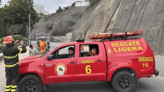 Peru sudrebino stiprus žemės drebėjimas: apgadinta daugiau nei 30 pastatų