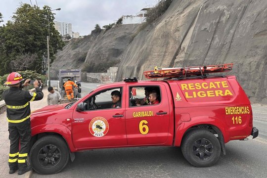 Peru sudrebino stiprus žemės drebėjimas: apgadinta daugiau nei 30 pastatų