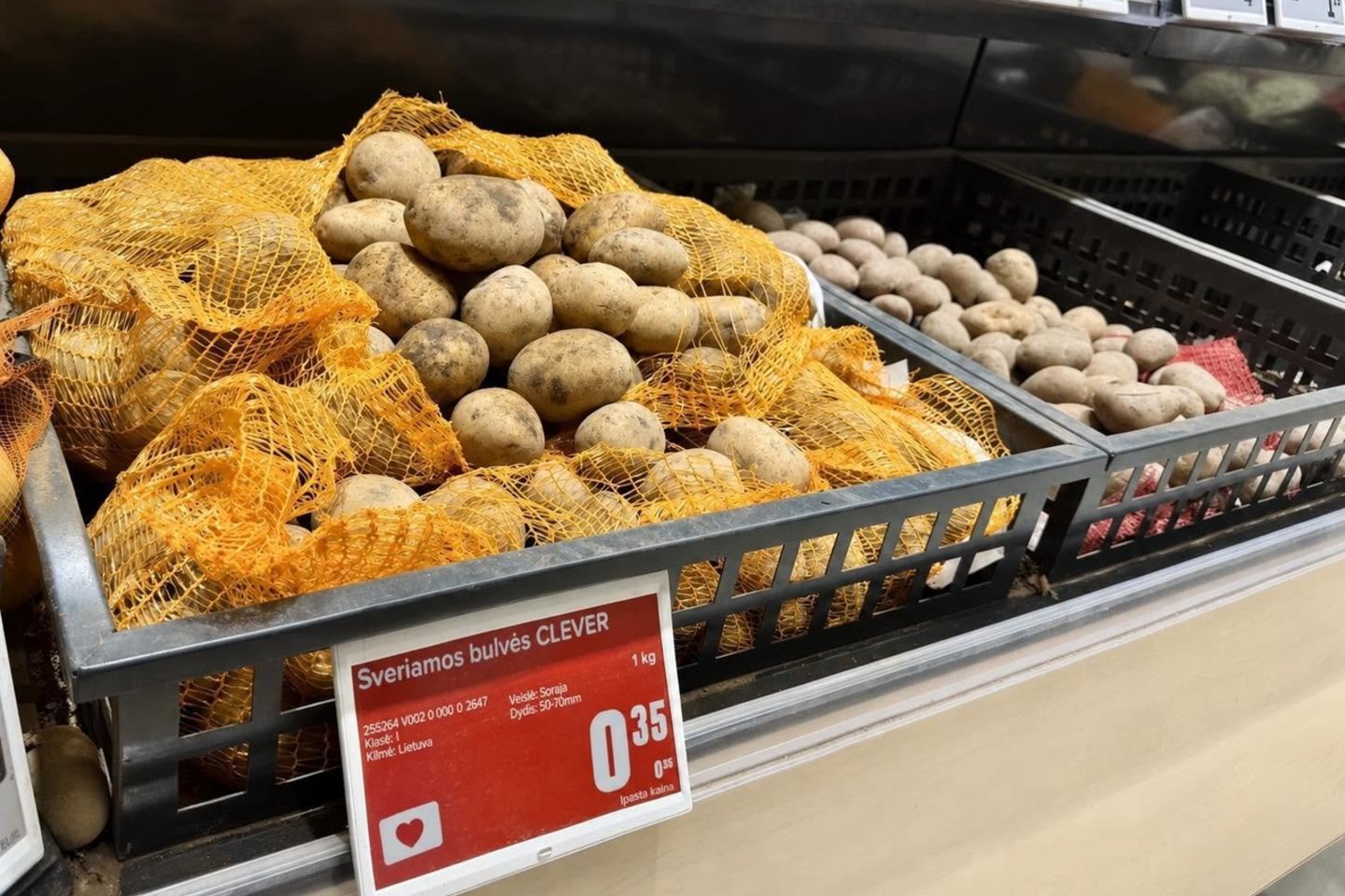 „Iki“ nuolaidos ir pasiūlymai, bulvės.