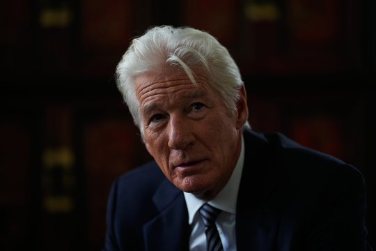 Holivudo žvaigždė Richardas Gere'as pasiuntė žinią Ukrainai