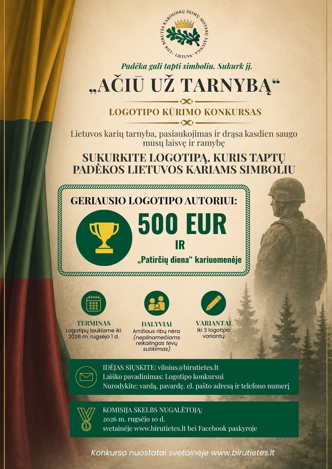 Kviečia kurti logotipą.<br> Pranešimo spaudai siuntėjų vizualizacija