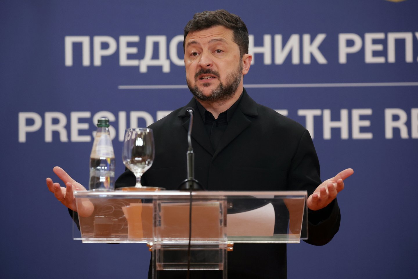 V. Zelenskis.<br>EPA/ELTA nuotr.