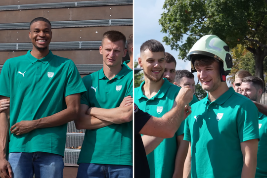 „Žalgirio“ žaidėjai prieš sezoną išbandė kitą profesiją: „Apranga tikrai sunkesnė, nei aš maniau“