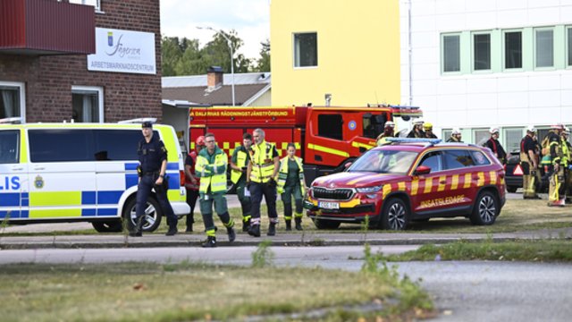 Ginkluotas išpuolis Švedijos mokykloje: 18-metis nužudė žmogų, dar trys – sužeisti