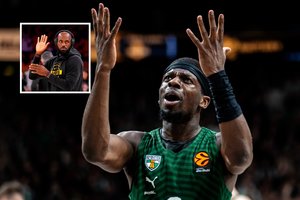 S. Francisco atskleidė, kaip L. Jamesas jam sutrukdė patekti į NBA