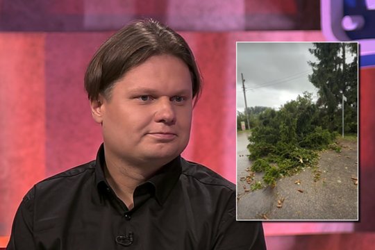 Audra smogė tris žmonas turinčio G. Volkavičiaus aplinkai: parodė pasekmes