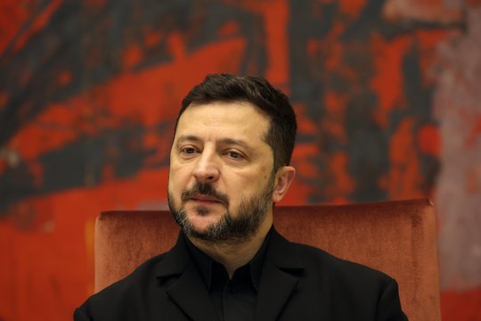 Karas Ukrainoje. Iš V. Zelenskio – rimtas perspėjimas dėl V. Putino: prabilo apie puolimą Kyjivo kryptimi