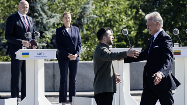 G. Nausėda pabrėžė spaudimą Rusijai: „Ukrainos pergalė atneš taiką ir ramybę visai Europai“