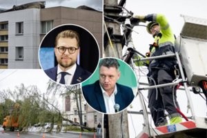 Po audros – svarbi žinia gyventojams dėl laidų slėpimo po žeme ir kiek tai kainuos