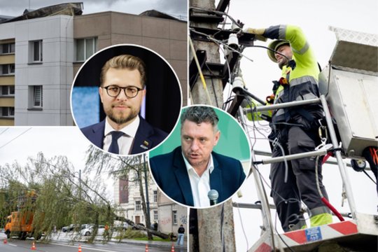 Po audros – svarbi žinia gyventojams dėl laidų slėpimo po žeme ir kiek tai kainuos