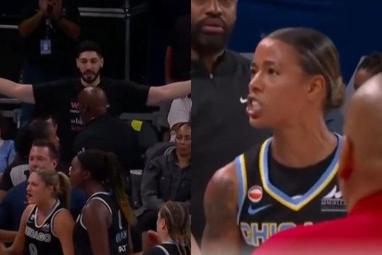 Įsivėlė net apsauga: moterų lygoje žaisti užsimaniusi NBA žvaigždė vėl atsidūrė dėmesio centre
