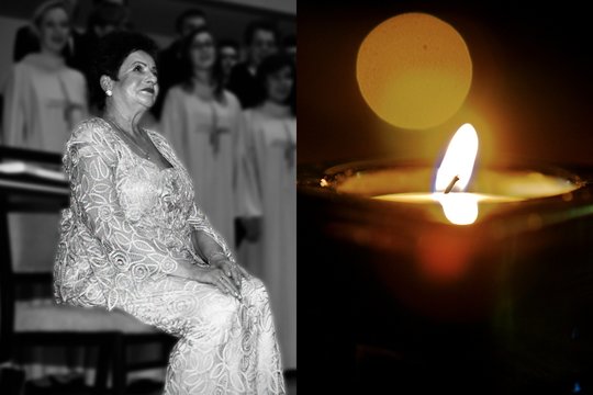 Mirė žinoma chorvedė Leokadija Olšauskaitė-Januškienė