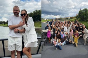 Po vestuvių Stano ir Beata surengė šventės tęsinį: kartu – ir gausus būrys svečių