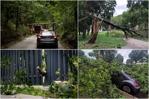 Chaosas, kokio nebuvo seniai: gyventojai – be vandens ir elektros, o ugniagesiai šaukėsi ūkininkų pagalbos
