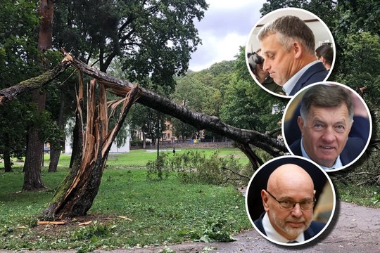 Praūžus audrai prasidėjo kaltųjų paieškos: ar institucijų vadovai turėtų sunerimti?