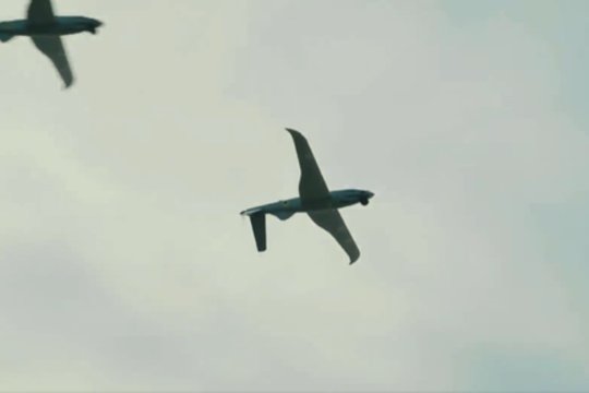 Karas Ukrainoje. Tankus pakeitė dronų armija: Kyjive surengtas istorinis karinis paradas