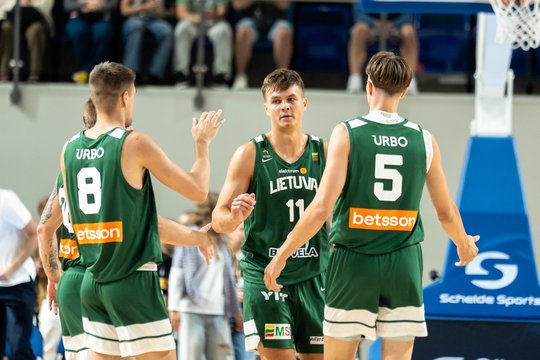 Rezervinė Lietuvos rinktinė Utenoje smogė ir NCAA čempionams „Wolverines“