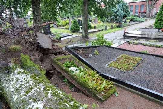„Širdis plyšta“: po audros išvydę kapus negalėjo patikėti, ką regi