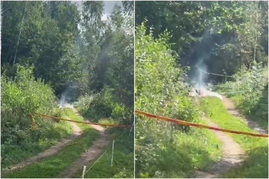 Molėtų ugniagesiai viešina vaizdus iš Lietuvos miškų ir įspėja apie pavojų