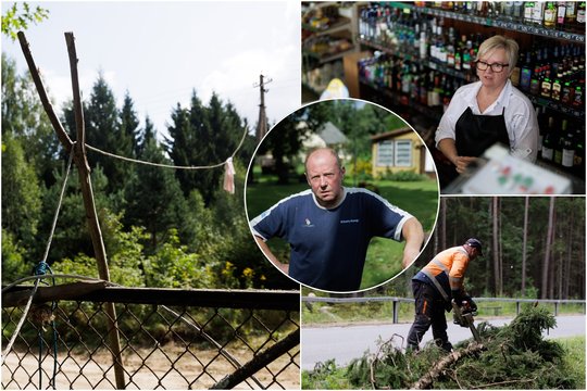 „Gyvenu kaip akmens amžiuje“: be elektros, ryšio ir vandens palikti žmonės prakalbo apie siaubingą realybę