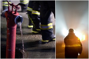Gaisras Klaipėdos daugiabutyje: nukentėjusi moteris pagalbos atsisakė, gyventojai evakavosi