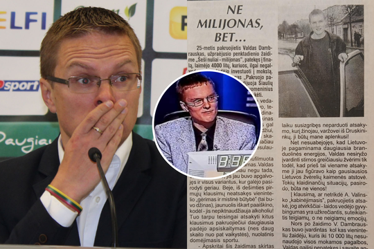Nuo 4 tūkstančių litų iki Čempionų lygos: neįtikėtinas „amžino bedarbio“ svajonės išsipildymo kelias