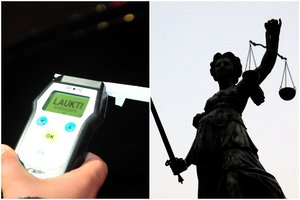 Mažeikiuose nuteistas girtas automobiliu paverstą keturratį vairavęs vyras – areštinės gultų gali išvengti