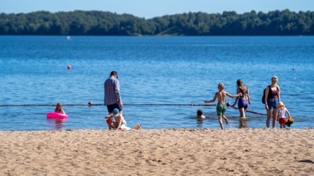 Kol kas lietaus nenumatoma: džiugins maloni šiluma