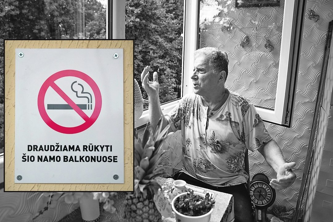 Gavo laišką, kad bus baudžiamas už rūkymą balkone: pamatęs „įrodymus“ kaunietis apstulbo