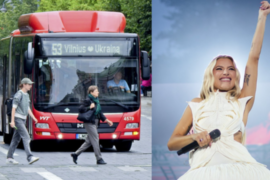 Prieš Jessicos Shy koncertą – žinia vairuotojams ir viešojo transporto keleiviams