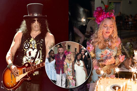 Žvaigždžių savaitėje – netikėta garbė „Guns N’Roses“ legendai ir Madonnos sukeltas skandalas Graikijoje