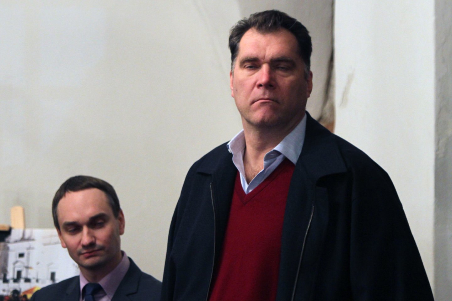 Mindaugas Balčiūnas ir Arvydas Sabonis<br>M.Patašiaus nuotr.