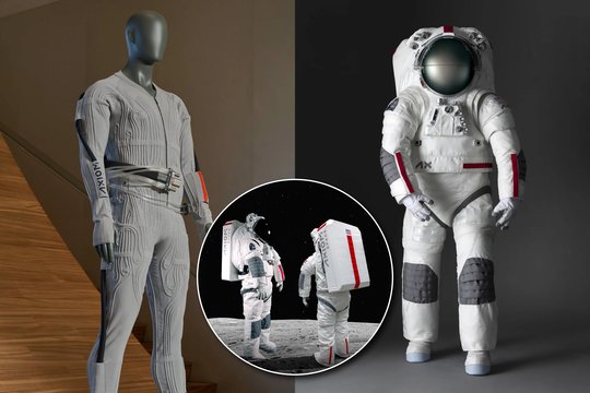 Aukštoji mada keliauja į kosmosą: astronautai pirmą kartą vilkės „Prada“ kostiumus