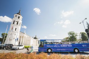 VILNIUS TECH 70-mečio dovana Vilniui ir Lietuvai – nemokama ekskursija, atskleidžianti sostinę technologijų kūrėjų akimis