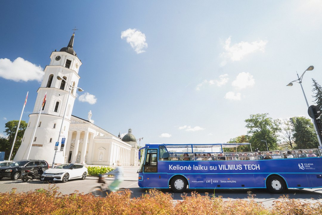 VILNIUS TECH 70-mečio dovana Vilniui ir Lietuvai – nemokama ekskursija, atskleidžianti sostinę technologijų kūrėjų akimis