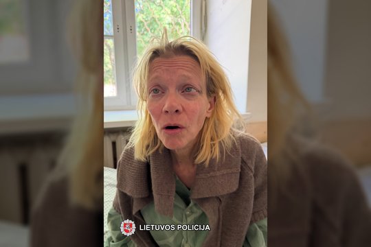 Policija paskelbė Vilniuje iš ligoninės išėjusios ir be žinios dingusios Suomijos pilietės paiešką