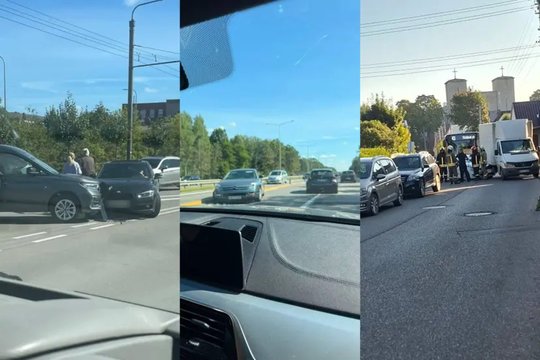 Penktadienis keliuose: kauniečiai vis praneša apie avarijas