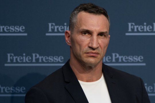 Skaudžią netektį išgyvenantis Volodymyras Klyčko pasiuntė svarbią žinią