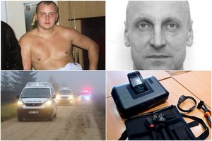 Elektronines apykojes nusiplėšę žmogžudžiai ir mafijos vadeivos spėja pasprukti: kriminalistai „pabučiavo“ duris