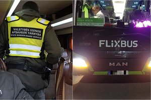 Du prieglobsčio „prašytojai“ sulaikyti oro uoste prie įlaipinimo vartų, vienas išlaipintas iš autobuso, vykstančio į Berlyną